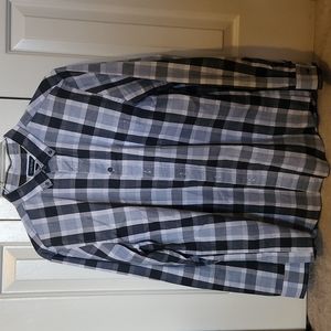 Club Room blue long sleeve button down size large